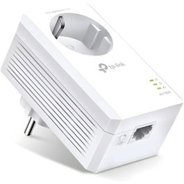 TP-Link TL-PA7017P Adaptador Powerline Gigabit con Enchufe Integrado Blanco